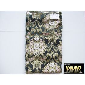 【仮眠カーテン　金華山　花篭(緑）】　トラック野郎 男の城　レトロ