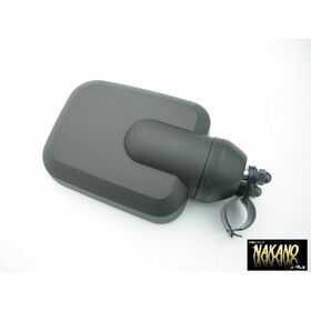 【ハイウェイミラー　KM-972】カシムラ製　ブラック　平面　高速ミラー　サイドミラー2