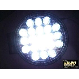 LED フォグランプ クリア　DC10V～80V 　丸型　117Φmm　作業灯3