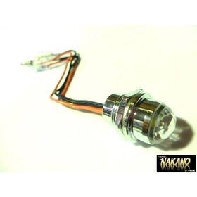 LED　パイロットランプ　24V　(クリア/ホワイト) ナンバー枠　レトロ車2