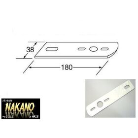 バス　マーカーステー　車幅灯ステー　ステンレス 平型ストレート１ヶ付 826