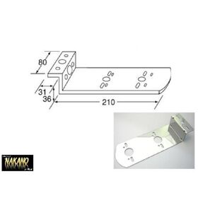 バス　マーカーステー　車幅灯ステー　ステンレス 太Ｚ型２ヶ付 914