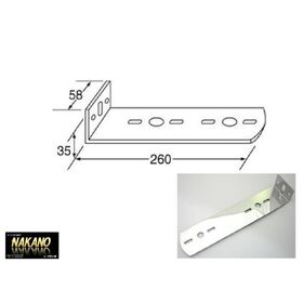 バス　マーカーステー　車幅灯ステー　ステンレス 太Ｌ型２ヶ付 924