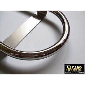 【ナンバー枠　中型】小判型　丸パイプ19Ф2