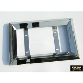 【ナンバー枠　大型】迫力満点！国内生産50角ステンレスオコシ