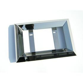 【ナンバー枠　中型】迫力満点！国内生産50角ステンレスオコシ