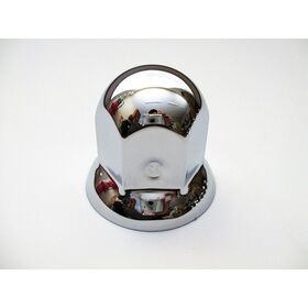 【ナットカバー　トラック用 （SN-10）】鏡面仕上げステンレス製クロームメッキ ISO 33ｍｍ高さ46ｍｍ　2