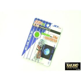 LED　パイロットランプ　24V (グリーン/緑) ナンバー枠　レトロ車3