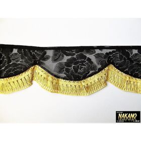 レースフロントカーテン　波型ウエーブ4