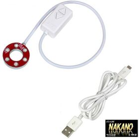 LED ノブイルミネーション 12V/24V共用　シフトノブが７色に光る3