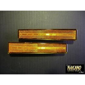 【LEDレ　ステップライト　24V　２ヶ入】（オレンジ/オレンジ）2