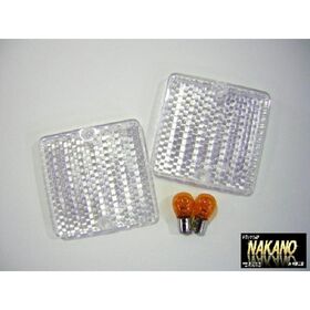 ウインカーレンズ　クリア　R/L　2t　NEWキャンター/Gキャンター/ブルーテックキャンター（526418）