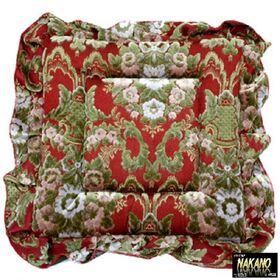 座布団　シートクッション　金華山　フローラル(花篭)