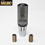 8角スリム泡 シフトノブ 　100ｍｍ　 12×1.25　変換アダプター付き