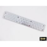 ☆泥よけステンレス（ウロコ） 500×80mm　ウロコステンレス 泥除けステン 飾りやひらひら防止 デコトラ