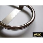 【ナンバー枠　中型】小判型　丸パイプ19Ф4