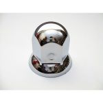 【ナットカバー　トラック用 （SN-10）】鏡面仕上げステンレス製クロームメッキ ISO 33ｍｍ高さ46ｍｍ　2