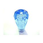ダイヤカットアクリル　シフトノブ　115ｍｍ　ブルー（青）2