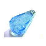 ダイヤカットアクリル　シフトノブ　115ｍｍ　ブルー（青）3