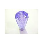 ダイヤカットアクリル　シフトノブ　115ｍｍ　パープル（紫）2