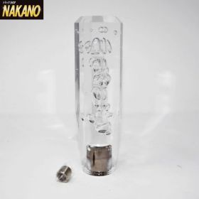 泡入り 8角シフトノブ 長さ150mm×40mm 各色 ネジ径 12×1.25/10×1.25