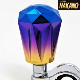 虹色に輝く ハンドルスピンナー ダイヤカット グラデーション