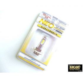 LED H3バルブ NEO 12V/24V共用 イエロー　フォグランプに 明るい3