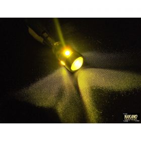 LEDウエッジ球　NEO　24V/12V　イエロー　点灯時