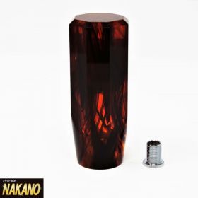 飴色に輝く 琥珀８角シフトノブ 110ｍｍ 10×1.25/12×1.25/12×1.75