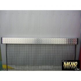 【純正タイプ　リアバンパー】アルミシマ板タイプ　大型トラック用