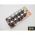 【リヤ ハブナットカバー　トラック用 500612】丸型ABS樹脂製クロームメッキ 10ヶ入 17ｍｍ